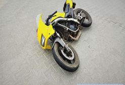 Wrocław. Jechał motocyklem bez kasku. Przy sobie miał 30 porcji amfetaminy