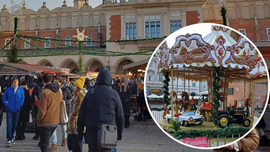 Na Rynku Głównym w Krakowie rozpoczął się Jarmark Bożonarodzeniowy