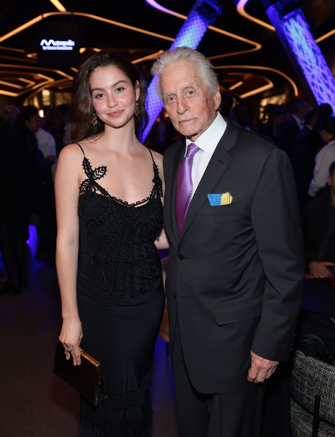 Michael Douglas z córką