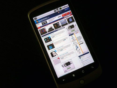 Nexus One z Froyo (Android 2.2) vs iPhone 3GS i HTC HD2 - porównanie szybkości przeglądarek 1