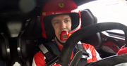 Sebastian Vettel prowadzi Ferrari FXX K i odpowiada na pytania fanów