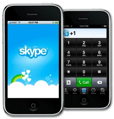 Skype dla iPhone'a z rozmowami przez 3G