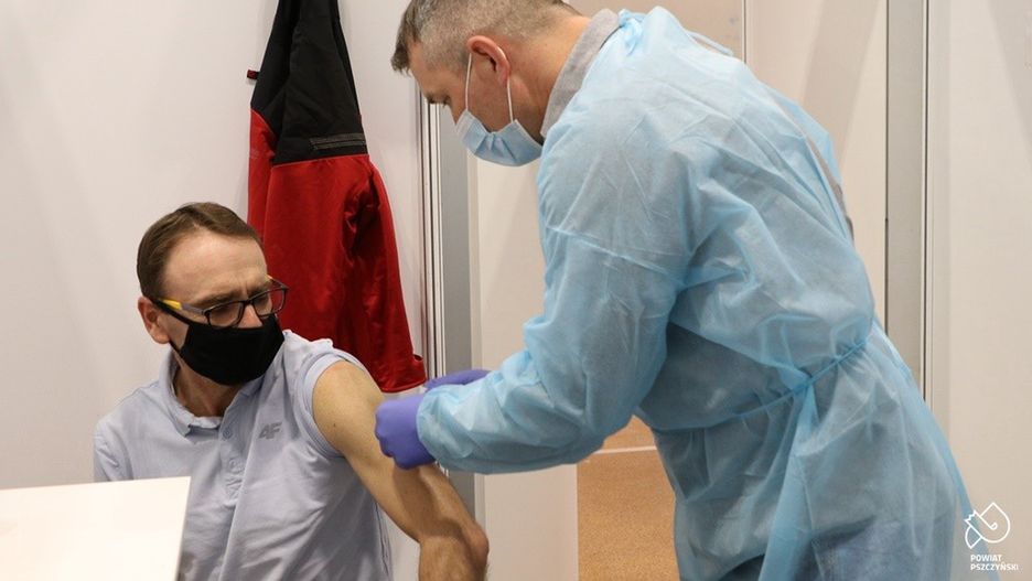 Śląskie. We wtorek 27 kwietnia uruchomiony został Powiatowy Punkt Szczepień Powszechnych w Pszczynie.