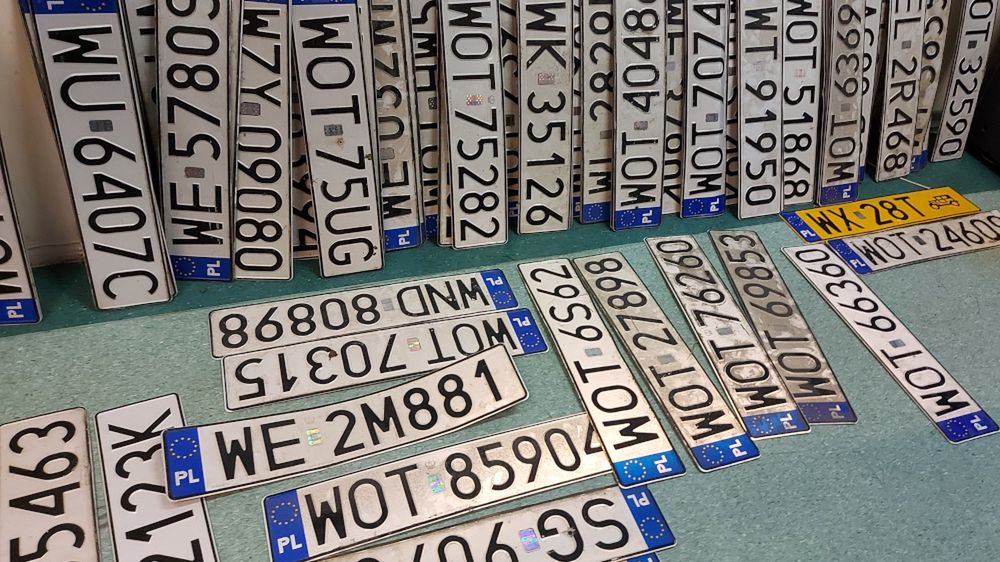 Tablice rejestracyjne