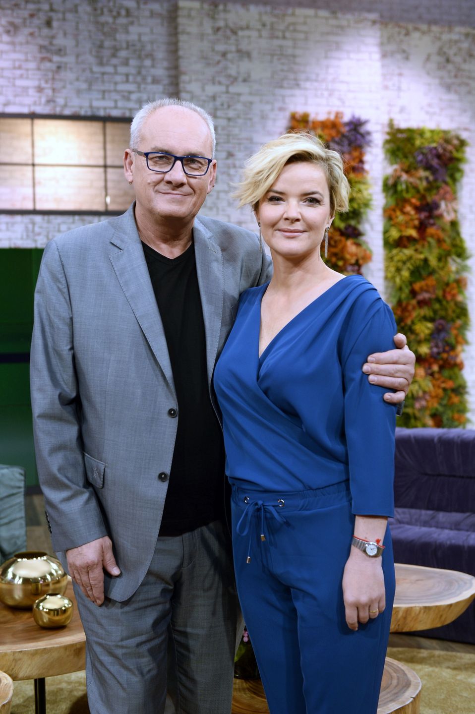 Monika Richardson i Michał Olszański