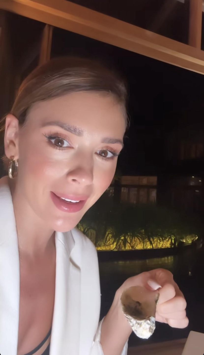 Klaudia Halejcio psioczą z narzeczonym Oskarem na małże