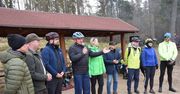 Rowerzyści w Cewicach na zlocie poparcia dla budowy szlaku rowerowego Łeba-Bytów. "Ta trasa musi powstać!"