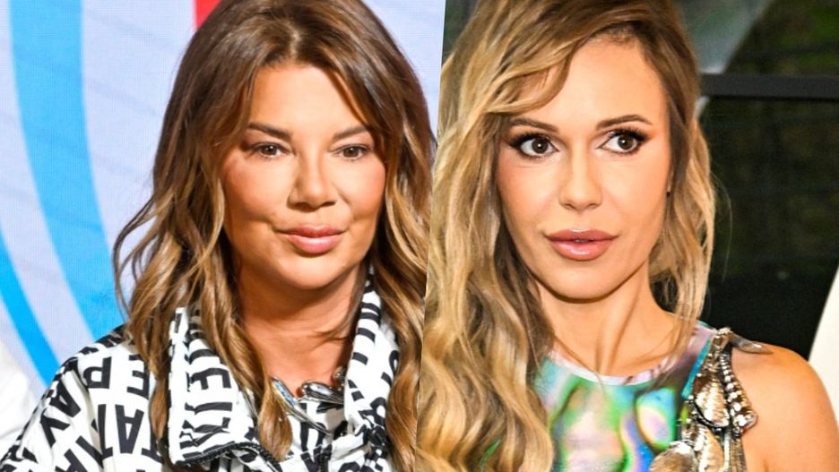Edyta Górniak i Doda na konferencji Polsat SuperHit Festiwal