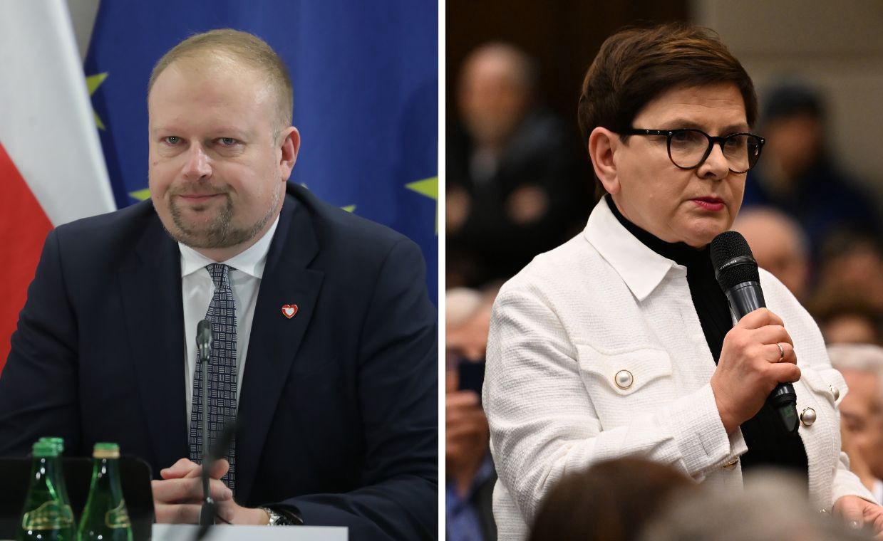 Mówił o Beacie Szydło. Nazwał ją "matką chrzestną" cyberbroni