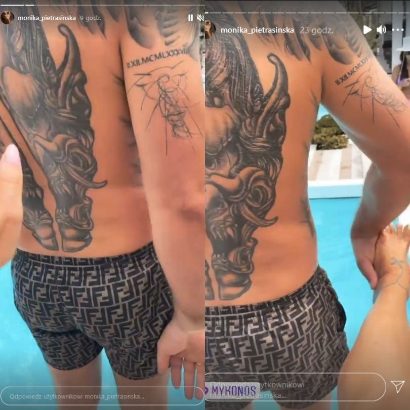 Monika Pietrasińska z mężem wypoczywają na Mykonos