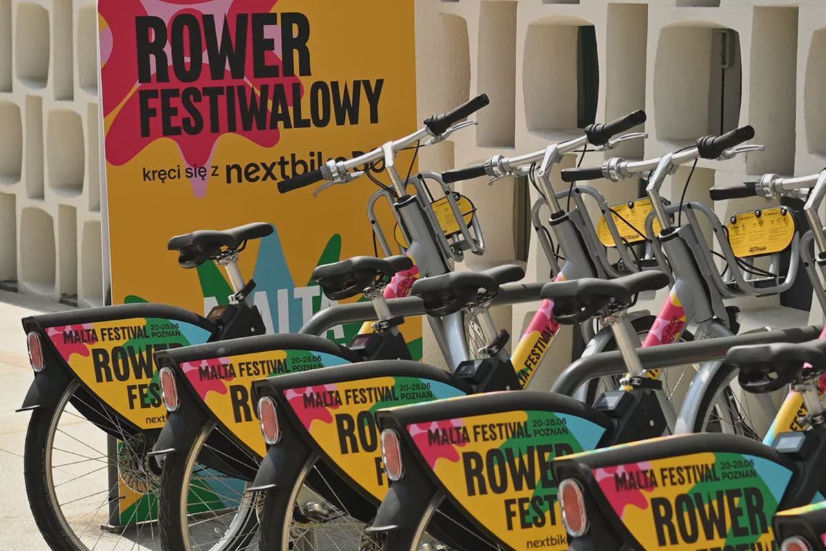 Nextbike udostępnia rowery na Malta Festival