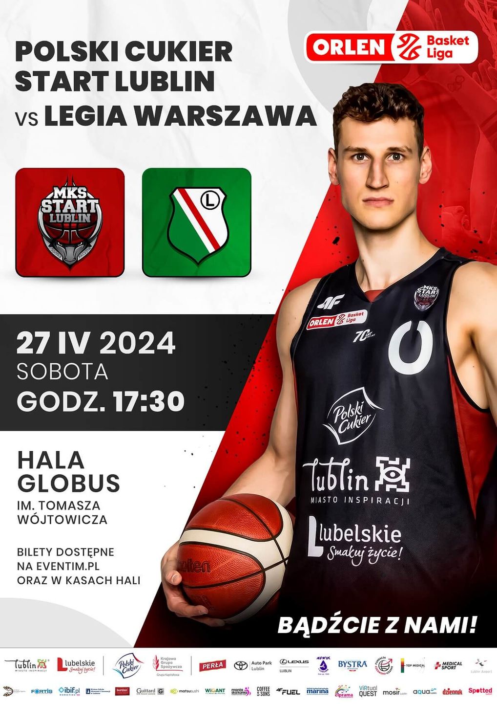 plakat, zapowiedź meczu