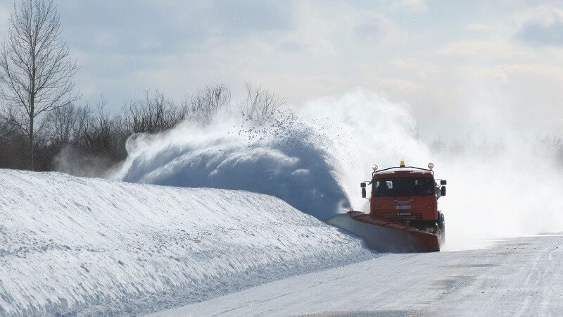 pług piaskarka odśnieżenia droga śnieg zima zaspa