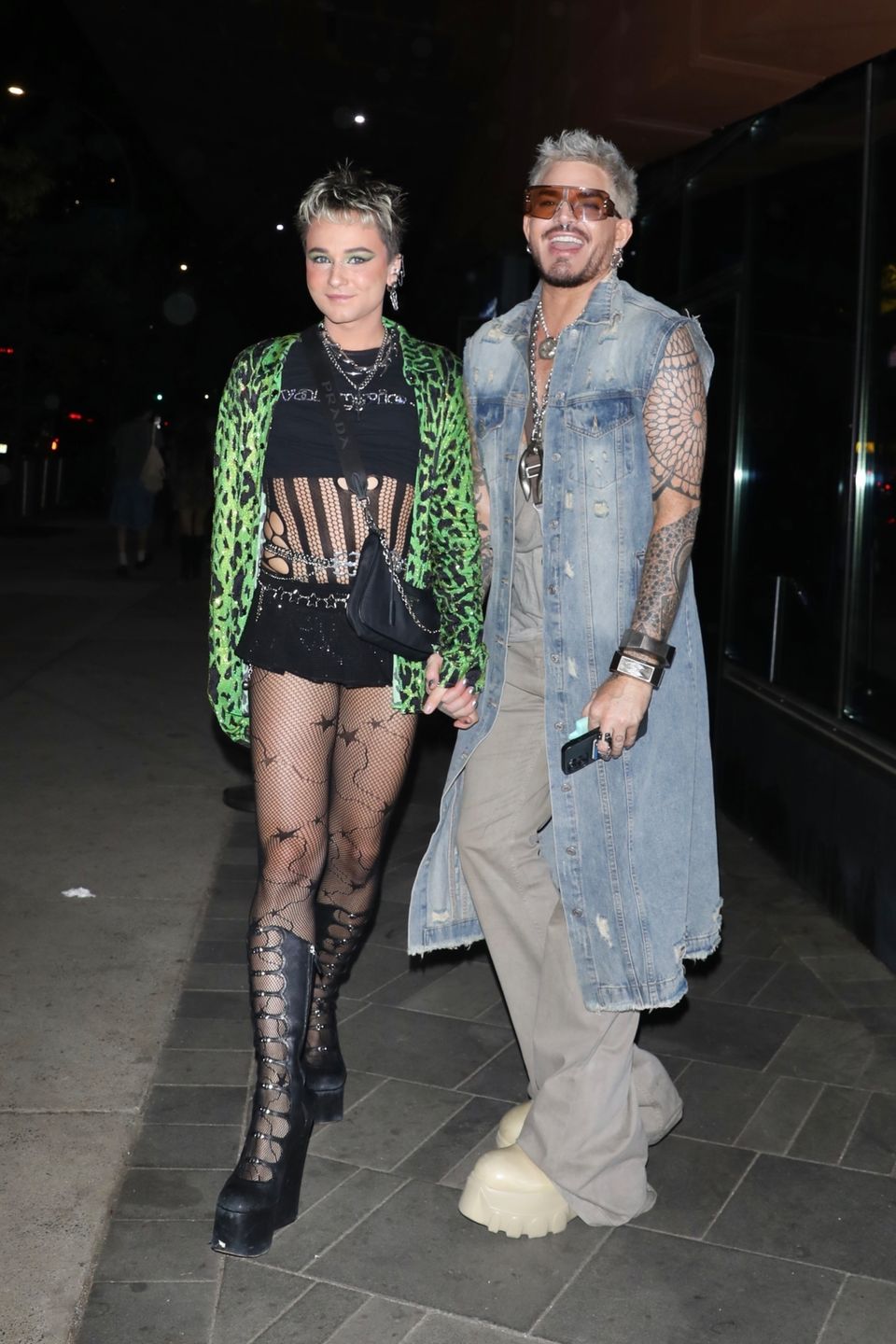 Adam Lambert i Oliver Gliese