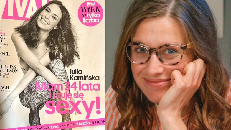Seniorka (?) Julia Kamińska grzmi z okładki Vivy: "Mam 34 lata i czuję się sexy!". Prawdziwa bohaterka?