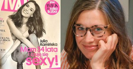 Seniorka (?) Julia Kamińska grzmi z okładki Vivy: "Mam 34 lata i czuję się sexy!". Prawdziwa bohaterka?