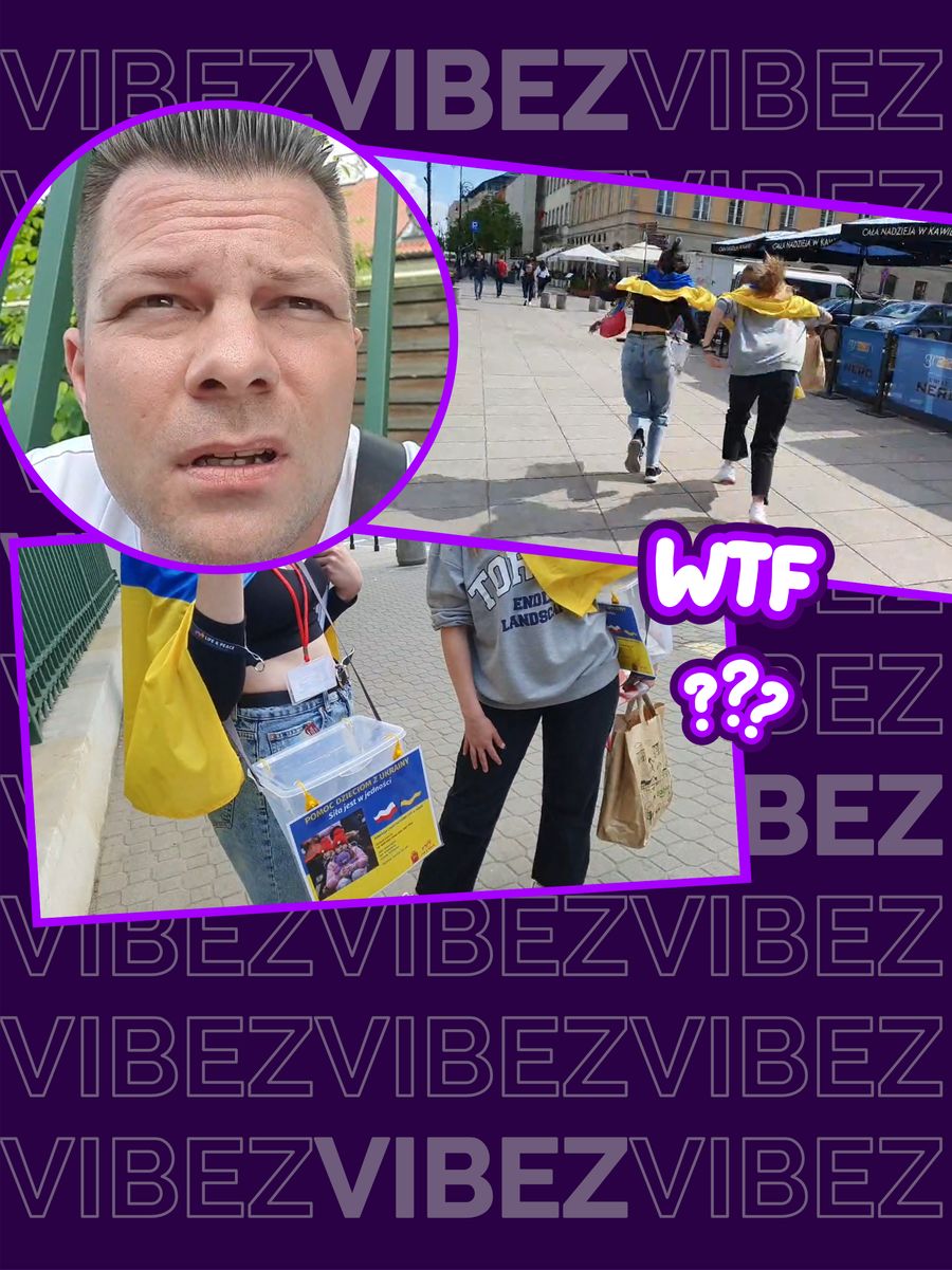 Szur z kamerą ściga dziewczyny