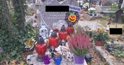 Dziecięcy grób na Halloween. Bliscy przyozdobili go w trupie czachy