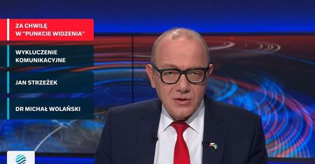 "Punkt widzenia". Zaskakujący moment w programie Polsatu. Prowadzący zwrócił się do młodego kolegi po fachu
