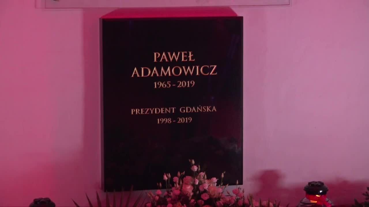 Piąta rocznica śmierci Pawła Adamowicza. Uroczystości w Gdańsku