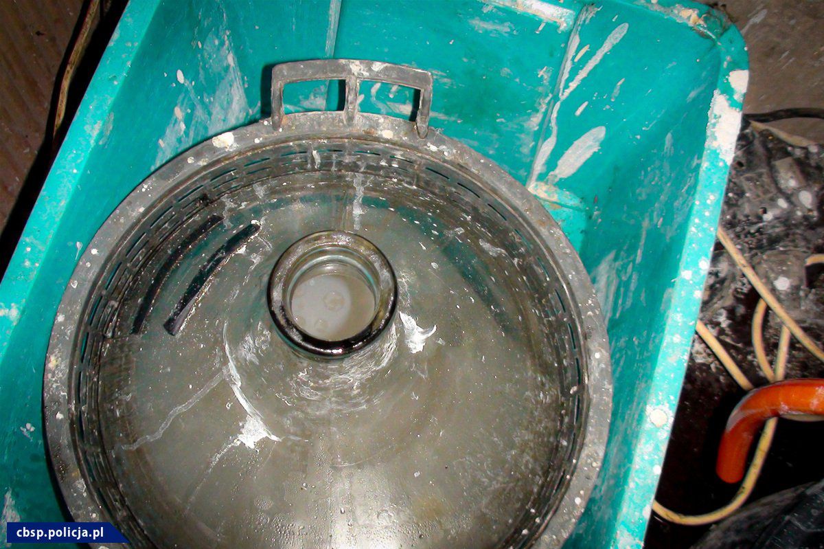 CBŚP przejęło 163 kg amfetaminy.