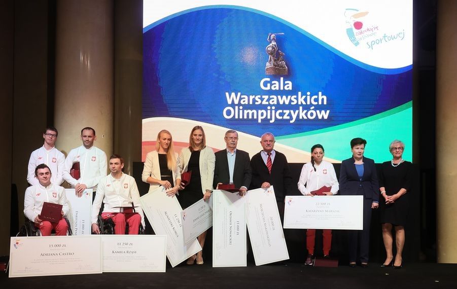 Gala Warszawskich Olimpijczyków. Prezydent podziękowała sportowcom za Igrzyska w Rio