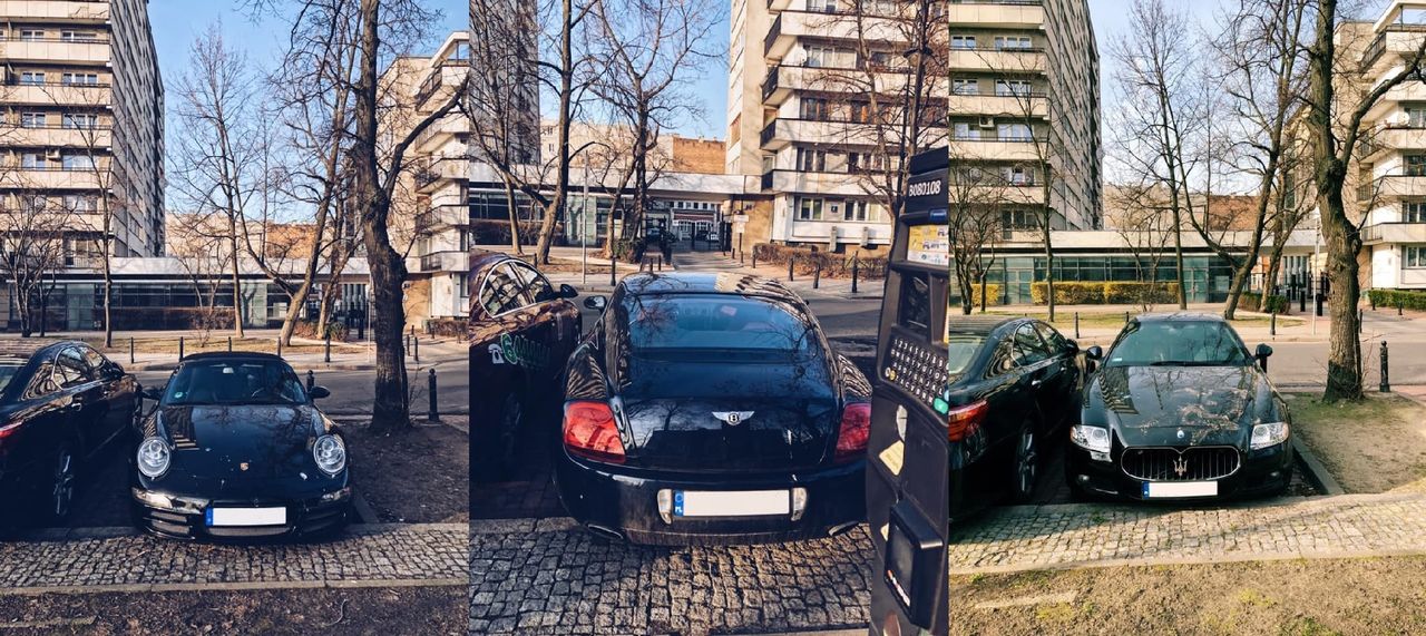 Luksusowe samochody porzucone w Warszawie. Nie są ruszane miesiącami