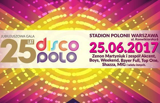 TVP2, TVP Rozrywka i Polo TV pokażą galę „25 lat disco polo”