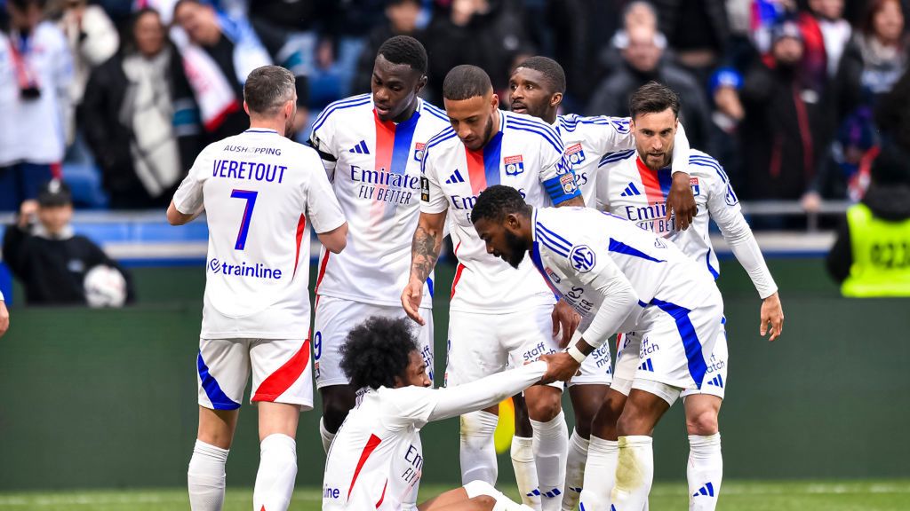 Getty Images / Eurasia Sport Images / Na zdjęciu: piłkarze Olympique'u Lyon