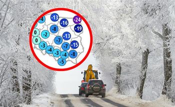 Nawet -24 stopnie Celsjusza. Wiadomo, kiedy mróz uderzy najmocniej