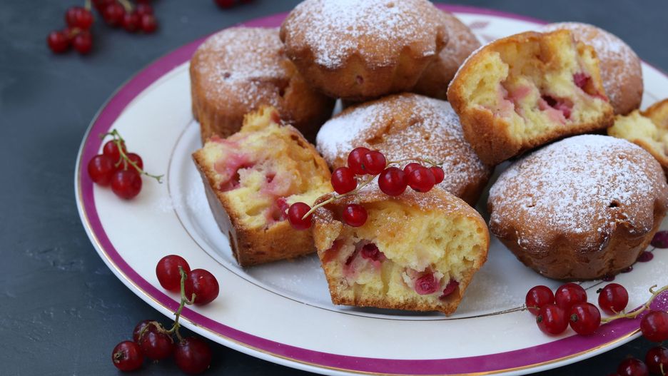 Muffiny z porzeczkami