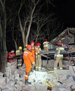 Działo się w nocy. Przeszukano gruzowisko domu w Besiekierzu Nawojnym