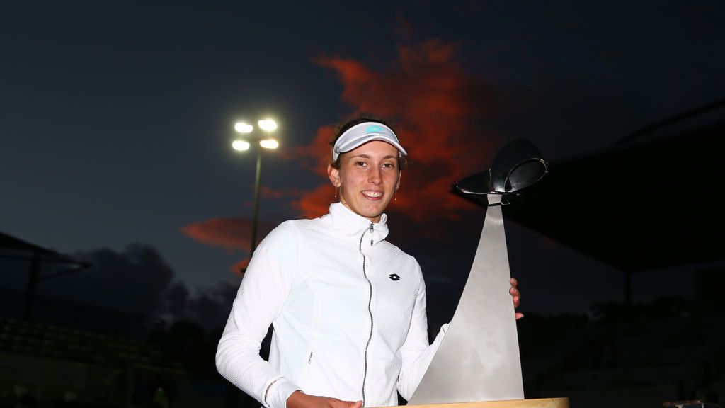 Getty Images / Robert Cianflone / Na zdjęciu: Elise Mertens, mistrzyni Hobart International 2018