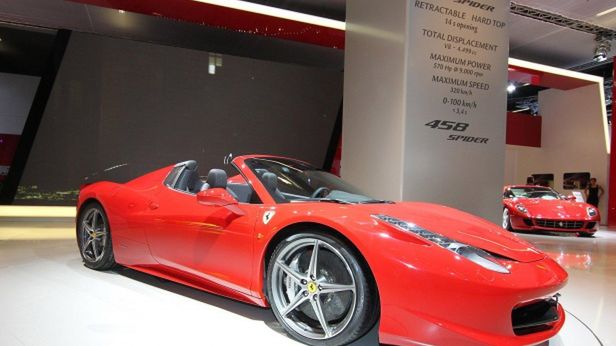 Ferrari 458 Spider Frankfurt