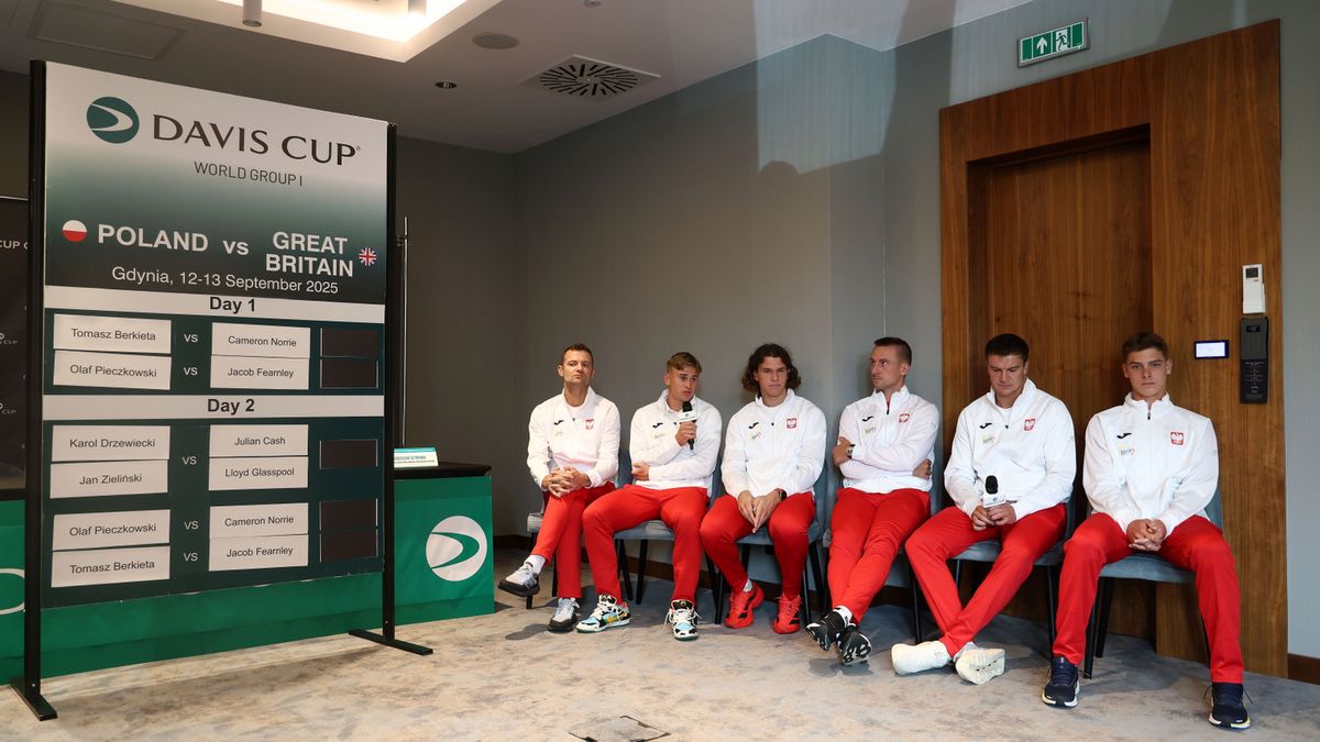 PAP / Piotr Matusewicz / Tenisowa reprezentacja Polski w Pucharze Davisa