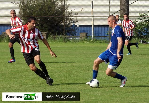 Marian Jarabica w czasie ostatniego występu na boisku, 30.06.2012