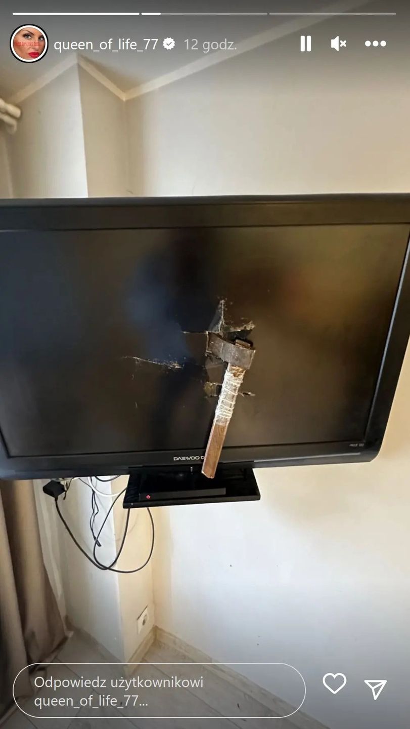 Screen z IG Stories Dagmary