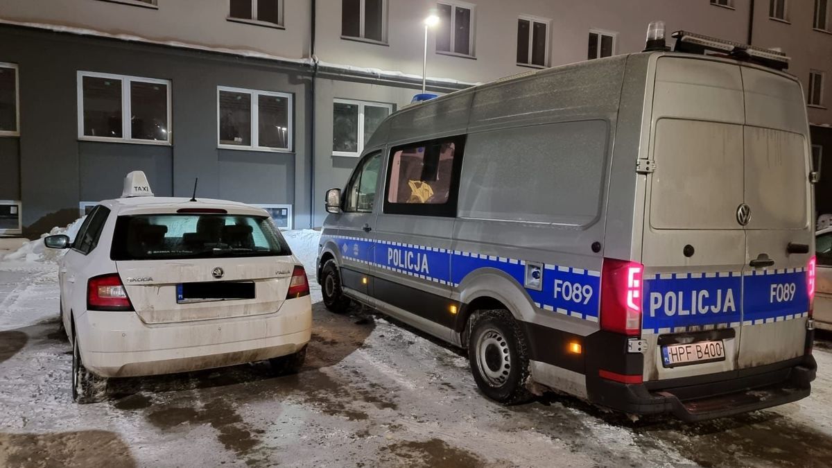 kontrola policji kontrola taxi uber