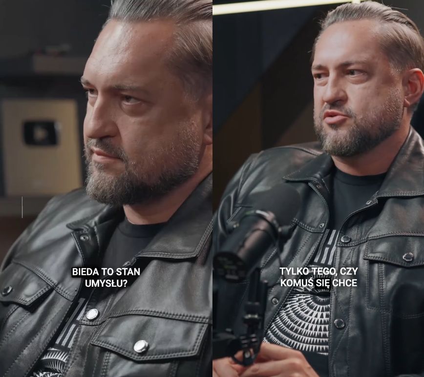 Marcin Prokop zapytany, czy bieda to stan umysłu