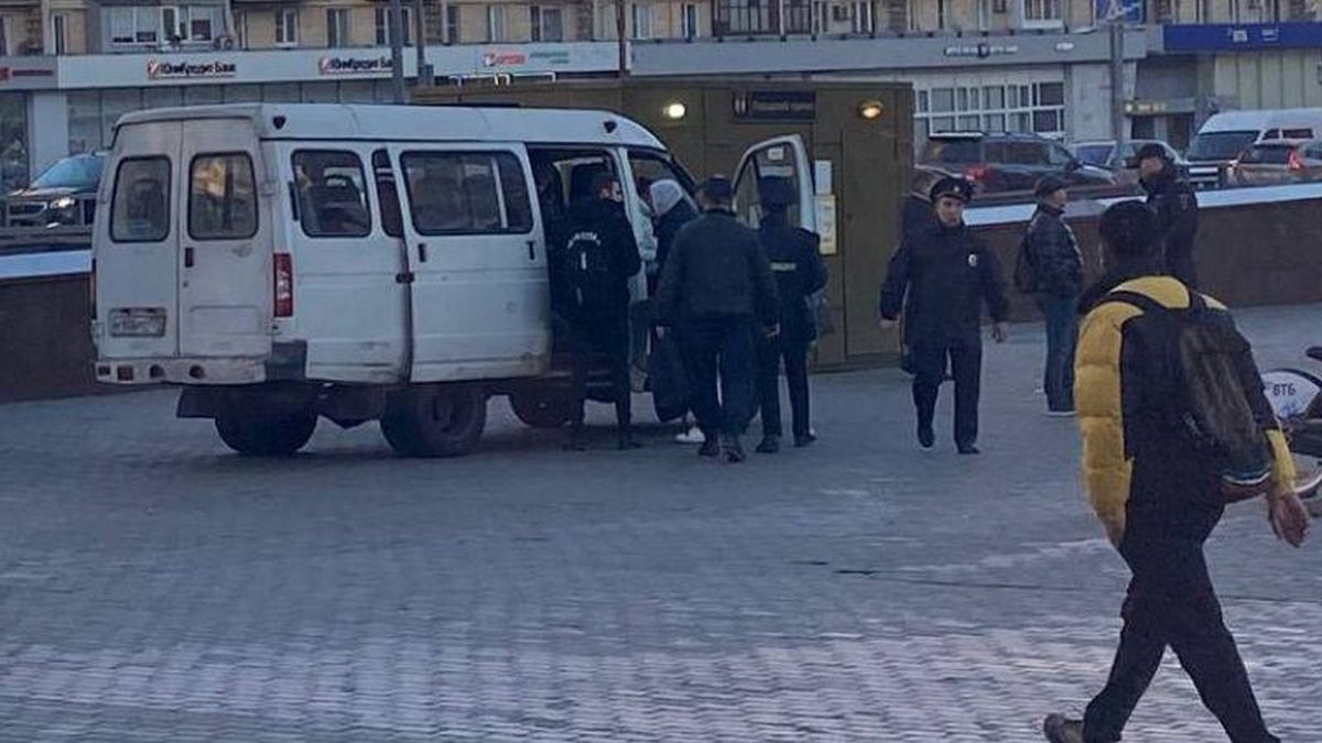 W Moskwie urządzono łapankę