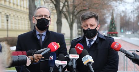 Konferencja Michała Dworczyka i Adama Niedzielskiego