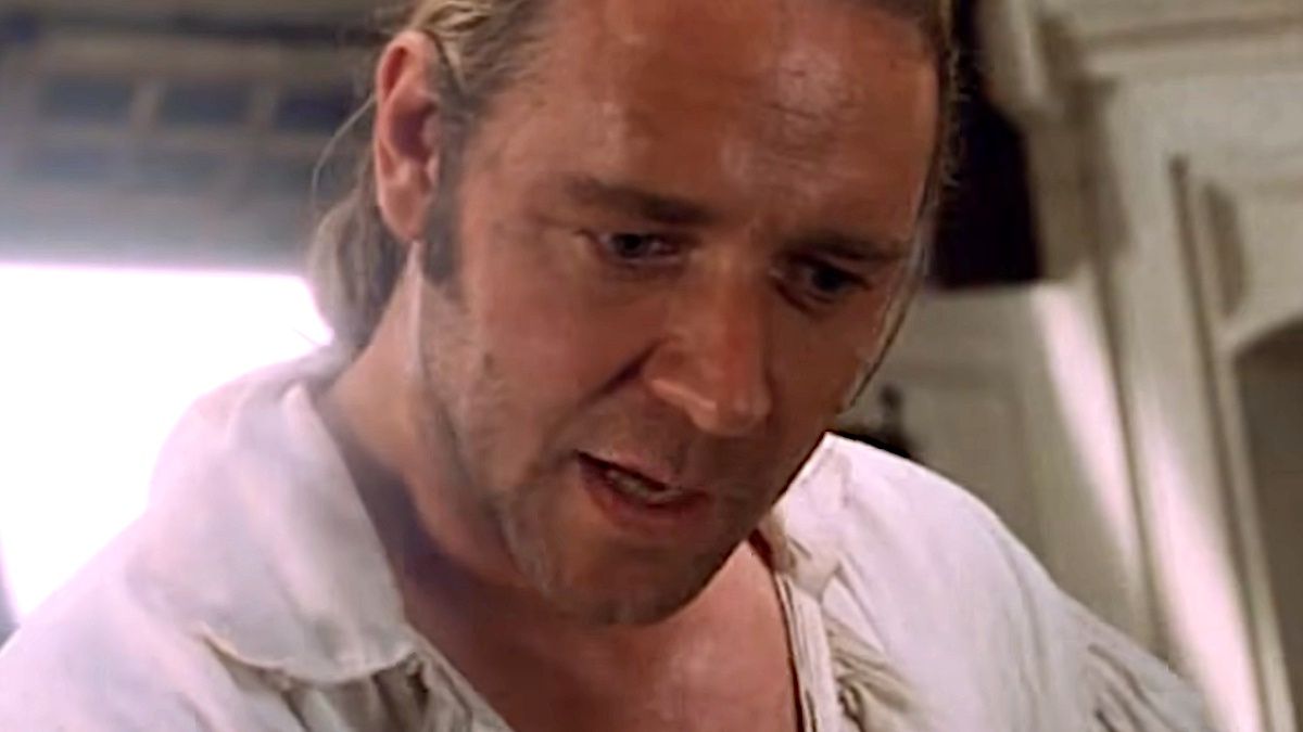 Russell Crowe w filmie "Pan i władca"