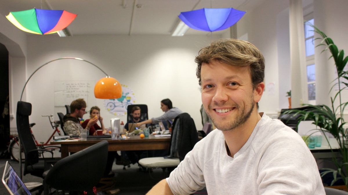 Michael Bohmeyer, założyciel Mein Grundeinkommen