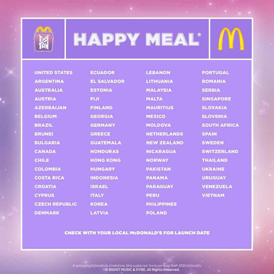 Happy Meal BTS już wkrótce w Polsce