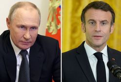 Negocjacje czy kapitulacja? Macron o Putinie