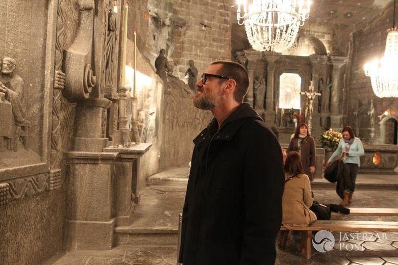 Jim Carrey odwiedził Wieliczkę, 2015