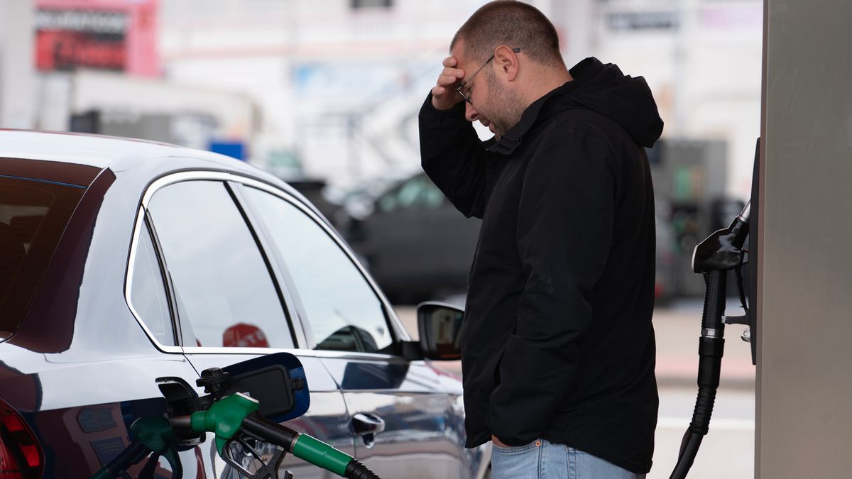Frustrated Man Refueling Car Worried About High Fuel Prices
Frustrated man refueling car at gas station holding his head. Concept of rising fuel prices, inflation, financial stress and expensive gasoline.
Ruslan Merentsov
frustrated, stressed, worried, man, gas station, fuel, gasoline, petrol, fuel price, high prices, expensive, inflation, crisis, economy, financial stress, cost, rising prices, expensive fuel, refueling, car, vehicle, transportation, energy, petrol station, driver, male, adult, lifestyle, problem, frustration, budget, expense, oil, diesel, modern life, europe, urban, standing, headache, emotion, stress, shock, price increase, fuel cost, economic crisis, fueling, pump, service station, transport concept, frustrated, stressed, worried, man, gas station, fuel, gasoline, petrol, fuel price, high prices, expensive, inflation, crisis, economy, financial stress, cost, rising prices, expensive fuel, refueling, car, vehicle, transportation, energy, petrol station, driver, male, adult, lifestyle, problem, frustration, budget, expense, oil, diesel, modern life, europe, urban, standing, headache, emotion, stress, shock, price increase, fuel cost, economic crisis, fueling, pump, service station, transport concept