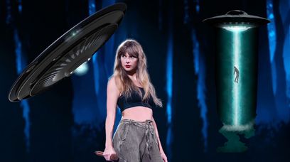 UFO? Nie, to tylko Taylor Swift gra koncert
