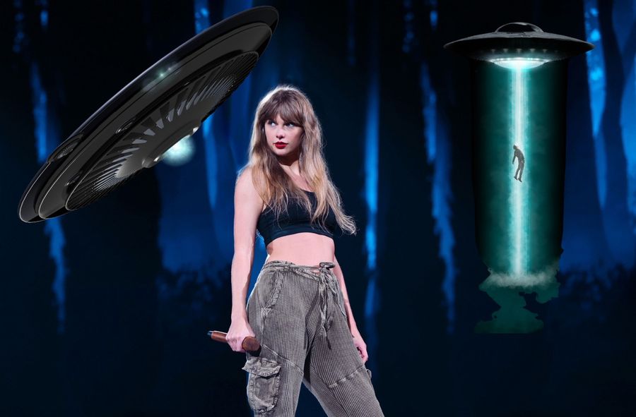 Podczas koncertu Taylor Swift zauważono tajemnicze światła