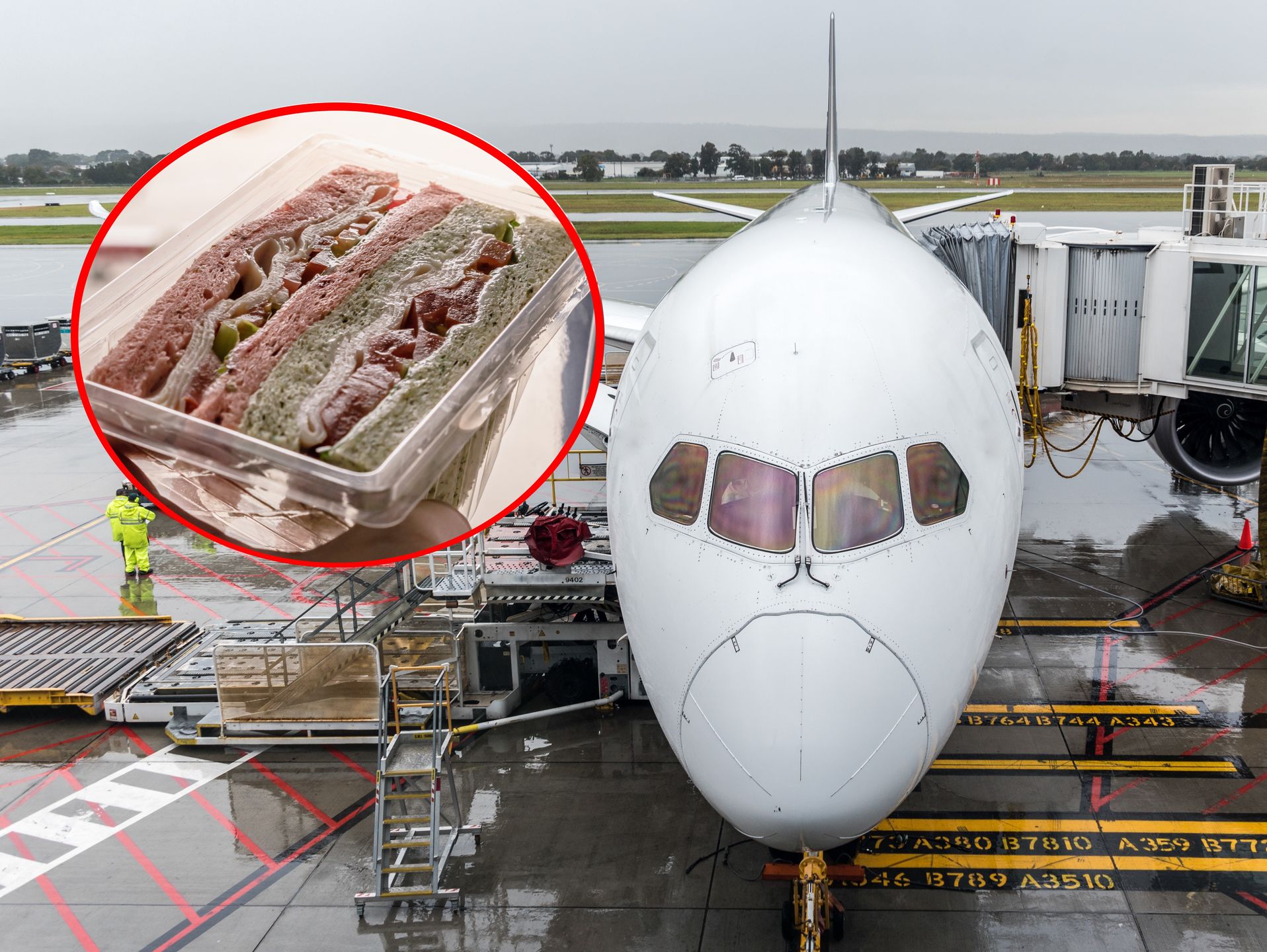 Zakup kanapki na lotnisku nie wyszedł turystce na dobre